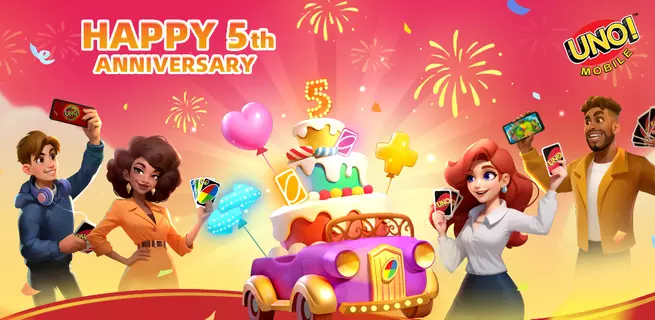 UNO! Mobile está celebrando su quinto aniversario con eventos fantásticos